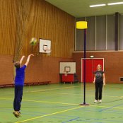 De fotograaf probeert ook een balletje